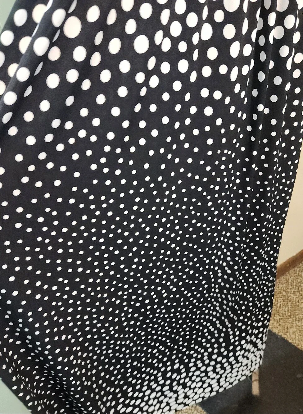 CHAPS PolkaDot Ombre Maxi Dress